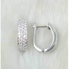  Tiffany Replica Silver Square Earring